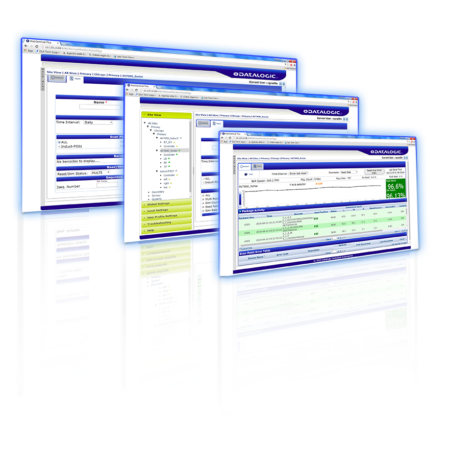 DATALOGIC WEBSENTINEL PLUS數據收集系統